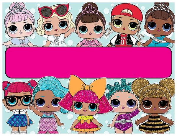 Приглашение в стиле ЛОЛ