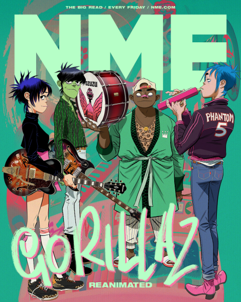 Gorillaz плакат