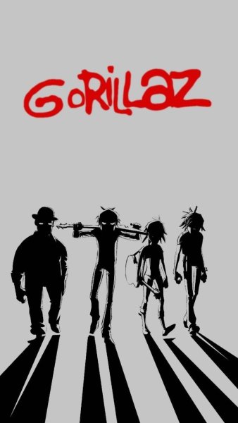 Группа Gorillaz Постер