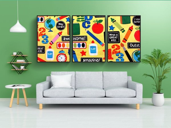 Плакаты тканевые странные