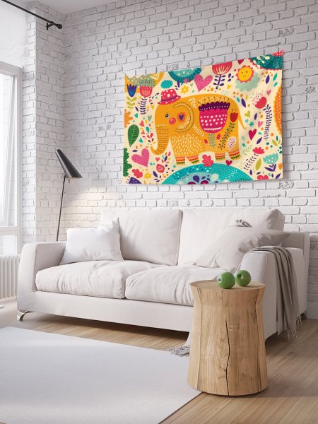 Тканевое панно