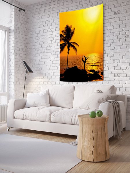 Тканевый баннер на стену