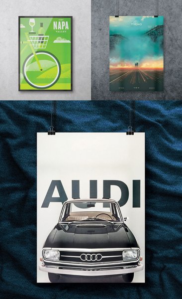 Ауди плакат