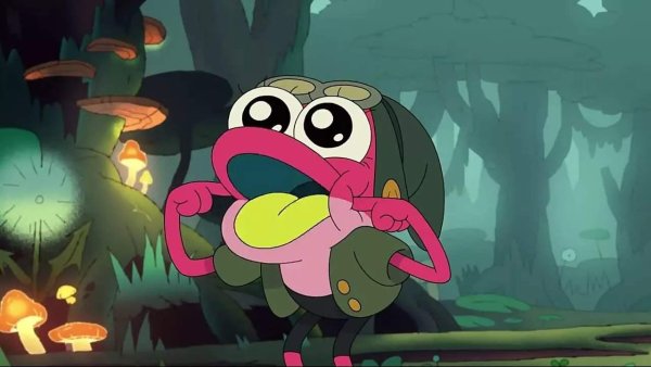 Мультфильм амфибия Марси