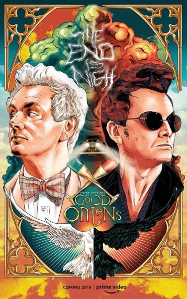 Благие знамения сериал Постер