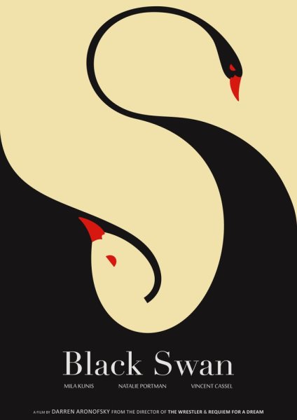 Чёрный лебедь фильм Постер