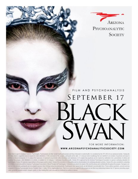 Чёрный лебедь фильм Постер