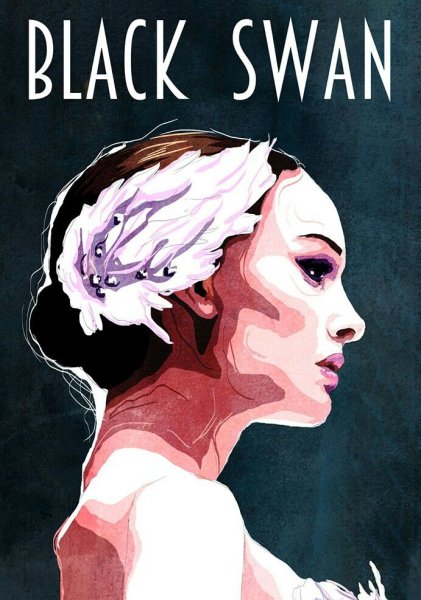 Black Swan Polaroid poster