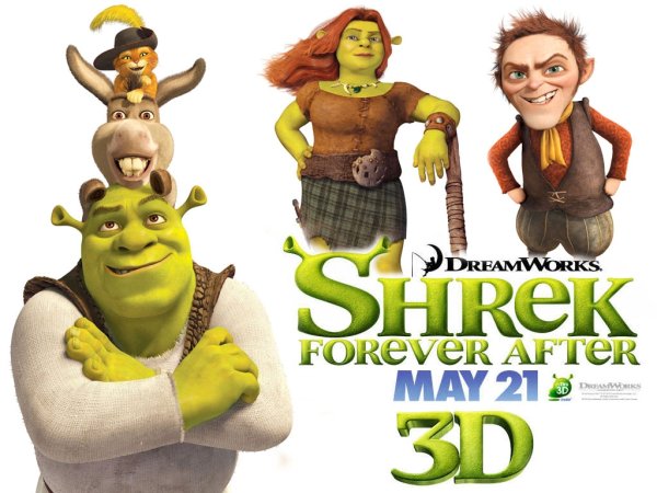 Shrek Forever after (2010) poster