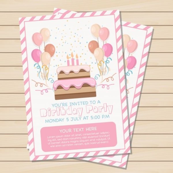 Оригинальные пригласительные на мероприятие