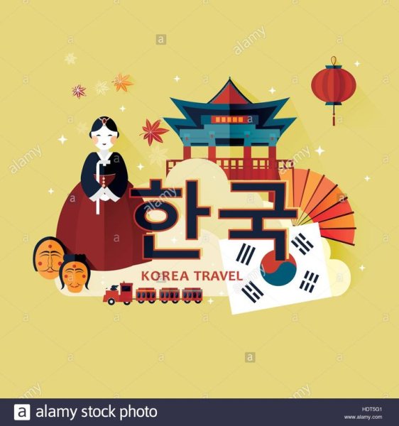 Плакаты в южнокорейском стиле