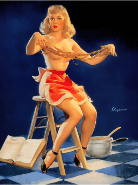 Художник пин ап Барыкин