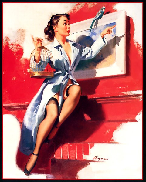 Джил Элвгрен Gil Elvgren американский художник