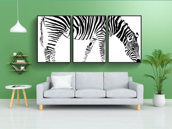 Постеры животные для интерьера