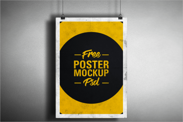 Мокап Постер