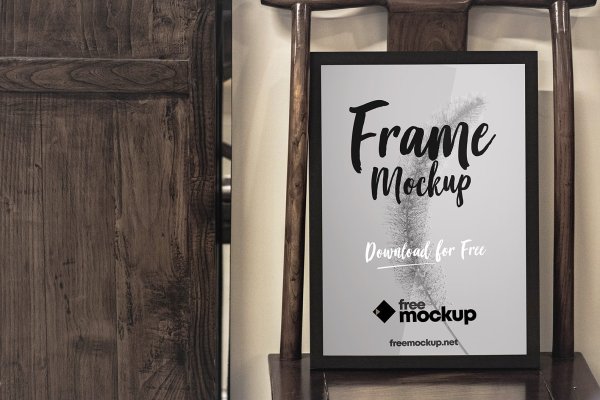 Мокап Постер для кофейни