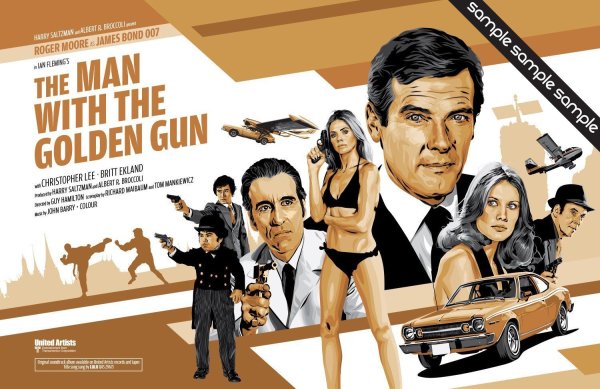 Джеймс Бонд Постер