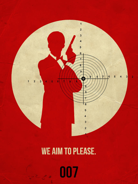 007 Джеймс Бонд Постер Пирс Броснан