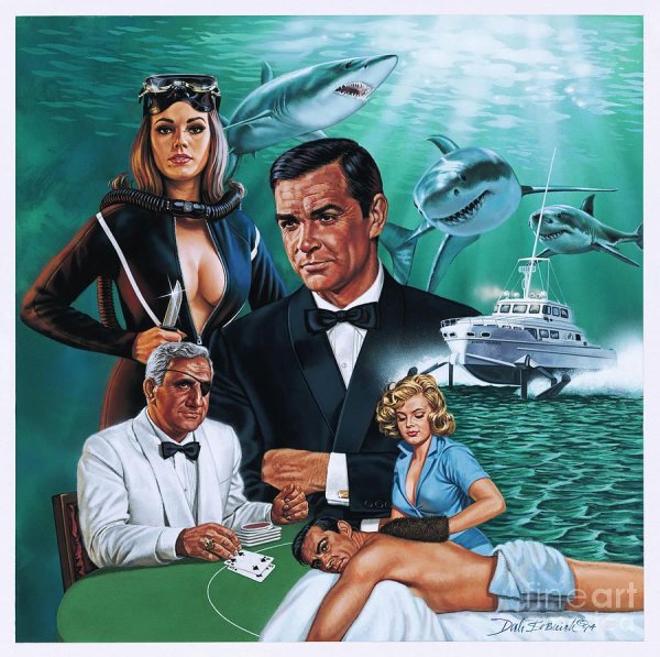 James Bond 007 Quantum of Solace Постер