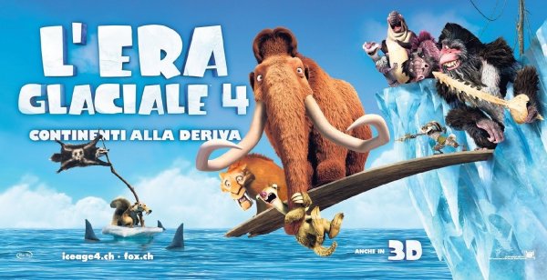 Ice age 4 Continental Drift poster