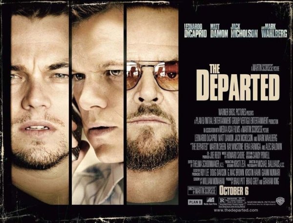 The Departed 2006 Постер