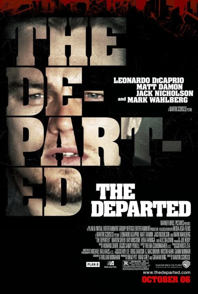 The Departed 2006 Постер