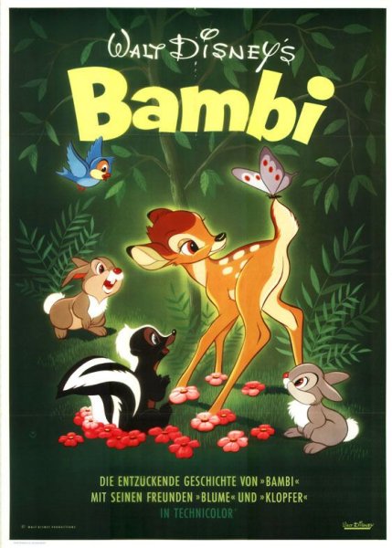 Мультфильм Уолта Диснея Бэмби