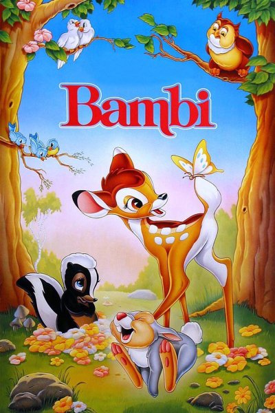 Бэмби мультфильм 1942