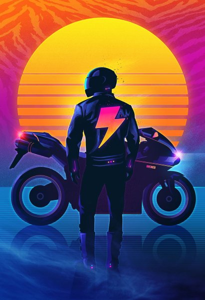 Стиль Нью ретро Вейв