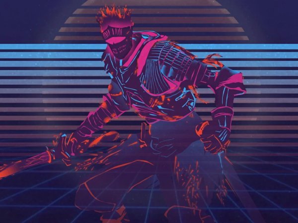 Ретровейв Самурай