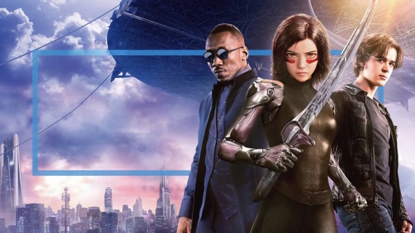 Алита боевой ангел фильм 2018 Постер