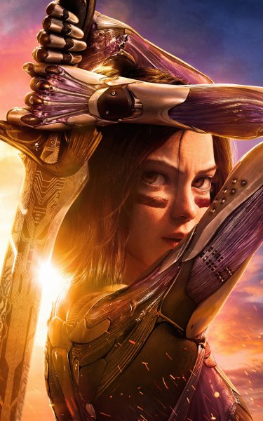 Alita Battle Angel Постер 2019