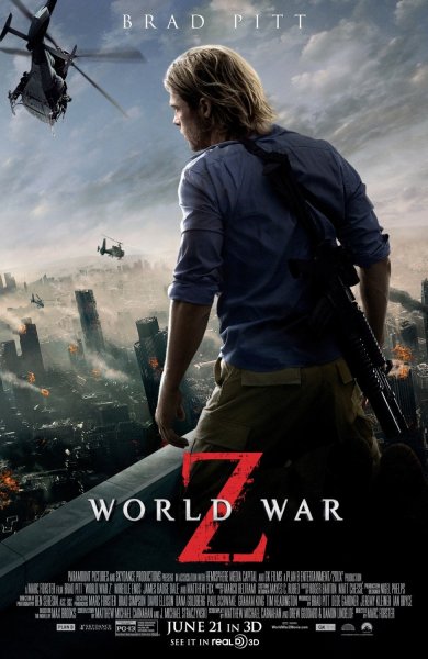 Война миров z World War z (2013) Постер