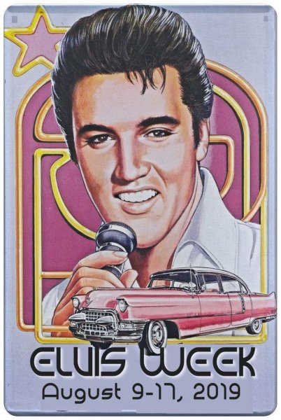 Элвис Пресли плакат