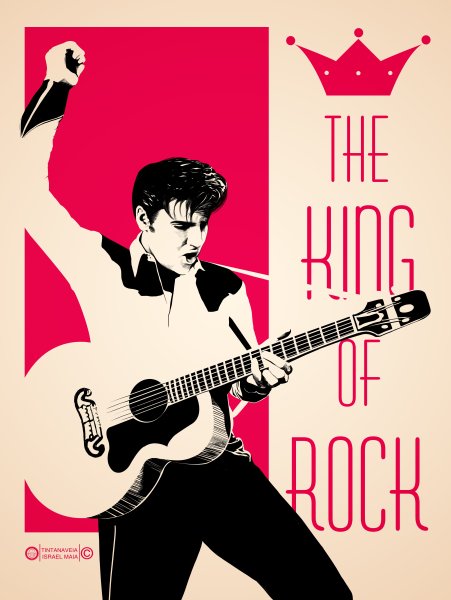 Элвис Пресли Постер