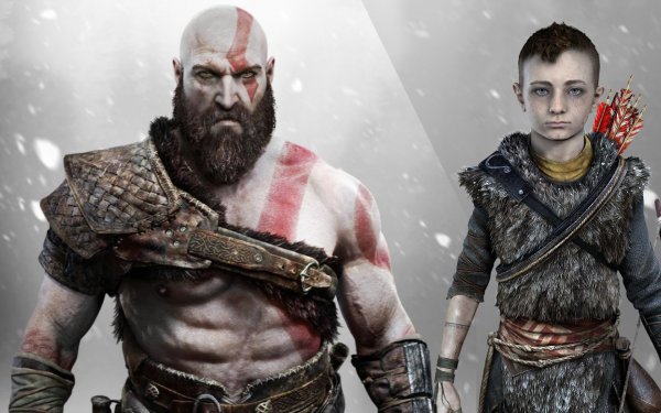 God of War игра 2018 Постер