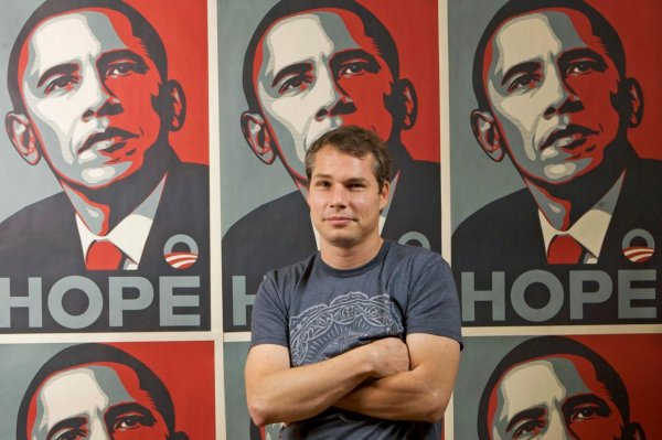 Шепард Фейри Обама
