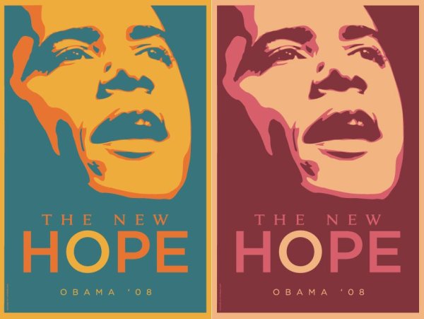 Gumball Obama hope poster