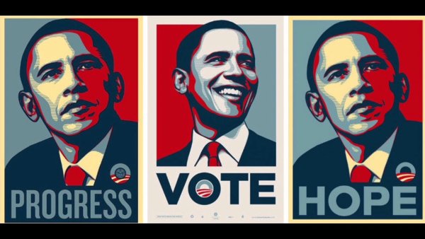 Шепард Фейри Прогресс