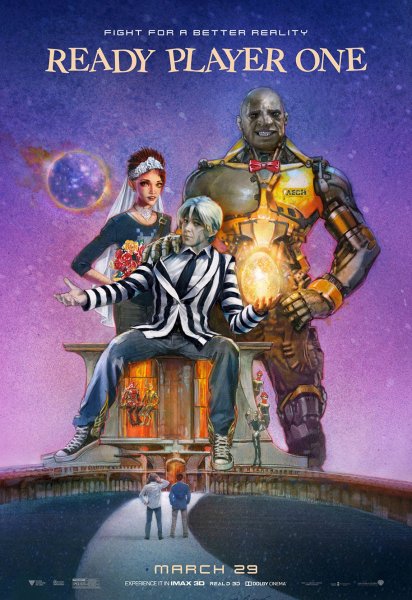 Постер к фильму первому игроку приготовится