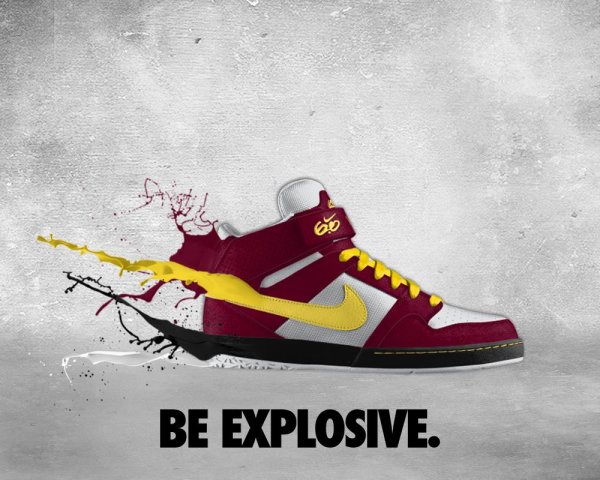 Рекламный плакат найк