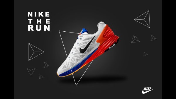 Nike рекламные постеры
