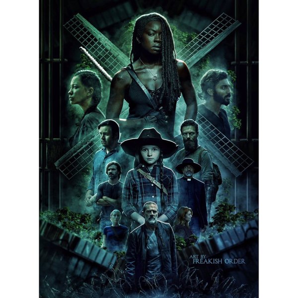 Ходячие мертвецы 10 сезон Постер