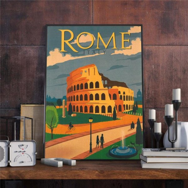 Постер на печать Рим