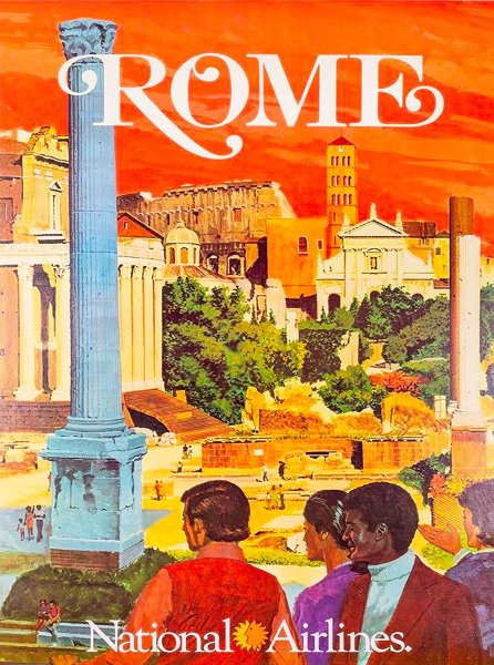 Постер Рим Италия