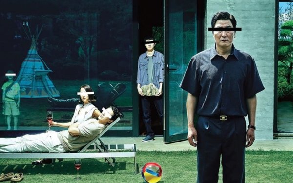 Паразиты фильм 2019 Постер