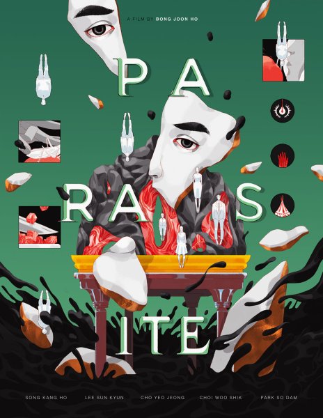 Паразиты фильм афиша