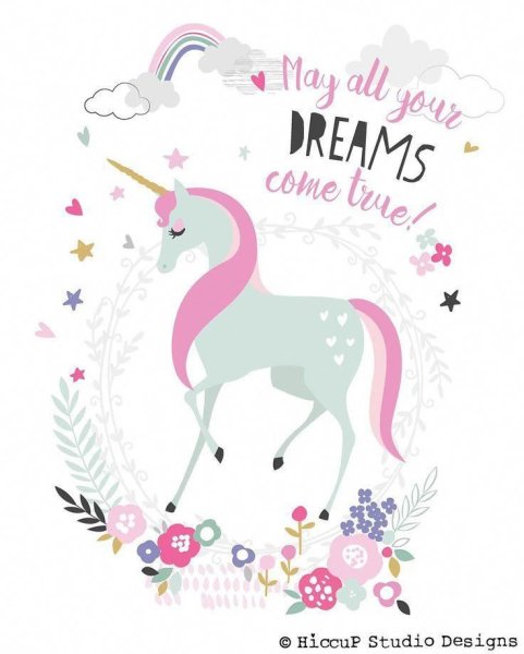 Надпись Единорог