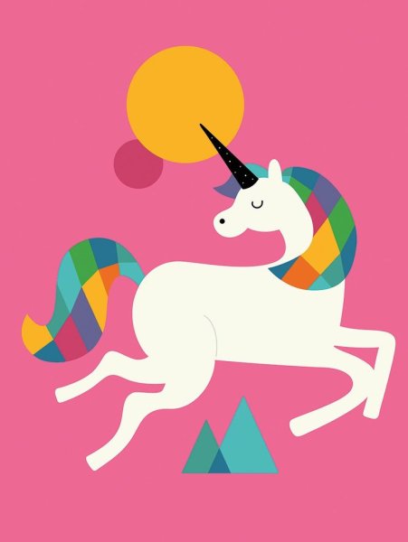 Единорожка плакат
