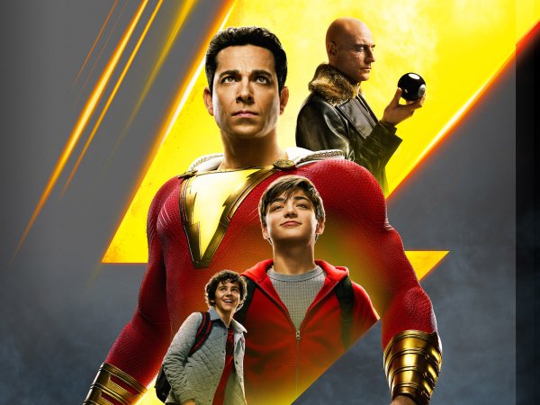 Шазам обложка фильма